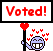 Voted